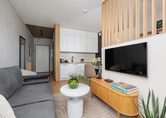 Nowoczesne Dla 4 Osob Z Balkonem By Renters * קטוביץ