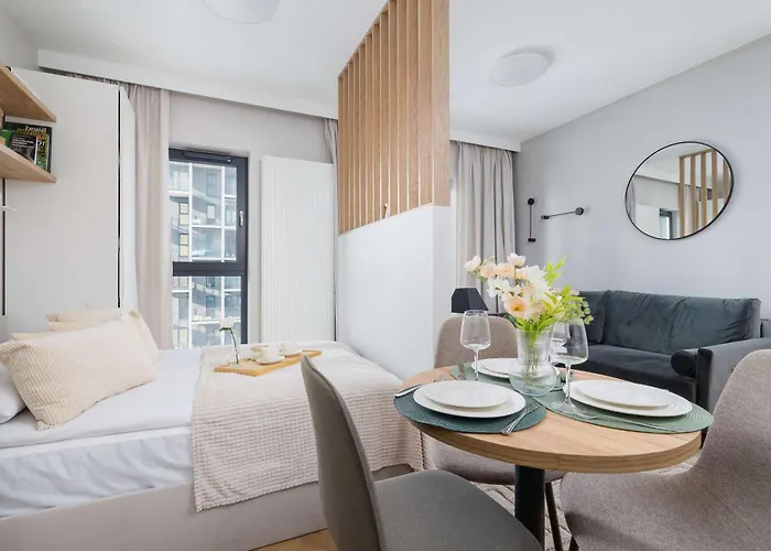 Nowoczesne Dla 4 Osob Z Balkonem By Renters דירה *